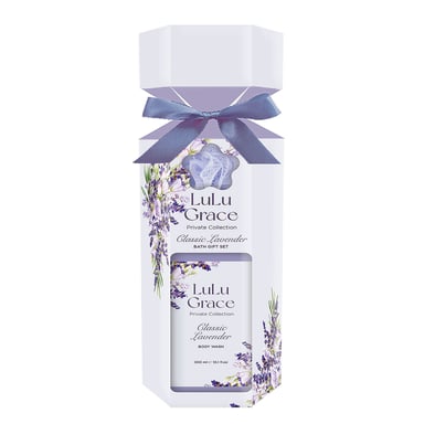 Lulu Grace Classic Lavender Bath Gift Set 2 piece