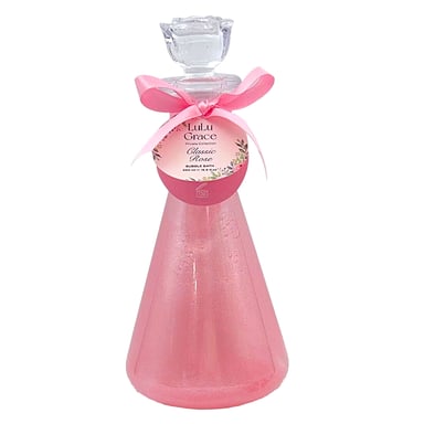 Lulu Grace Classic Rose Shimmer Bubble Bath 500ml