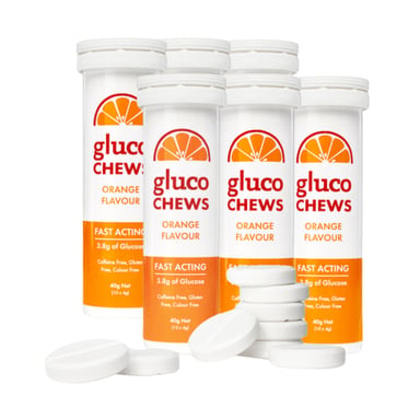 Glucology Orange Glucochews - 10x4g X6 - 1 each