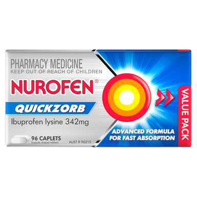 Nurofen Quickzorb 96 caplets