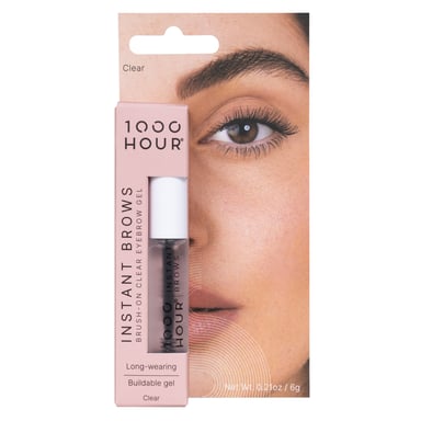 1000 Hour Instant Brows Mascara Clear 1 pack