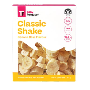 Tony Ferguson Classic Shake Banana Bliss 14 pack