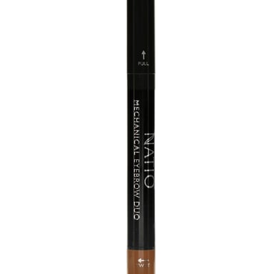 Natio Mechanical Eyebrow Duo Medium Brown 0.7g