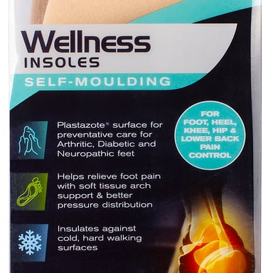 Neat Feat Wellness Self Moulding Insole Medium 1 pair