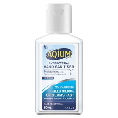 Ego Aqium Hand Sanitiser 60ml
