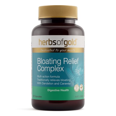 Herbs Of Gold Bloating Relief Complex 60 capsules