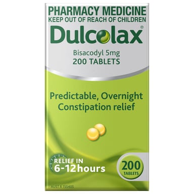 Dulcolax 5mg - 200 tablets