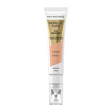 Max Factor Miracle Pure Eye Enhancer Colour Correcting Concealer 03 Peach 10ml