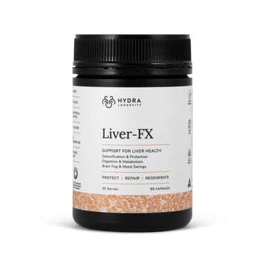 Hydra Longevity Liver-FX 60 capsules