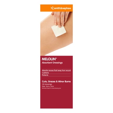 Melolin Dressing 5cm X 5cm - 1 each