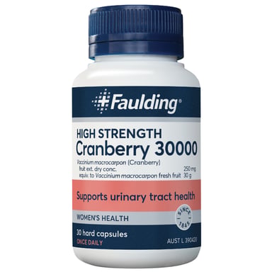 Faulding Cranberry 30000mg - 30 capsules