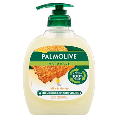 Palmolive Naturals Liquid Hand Wash Milk & Honey Pump 250ml