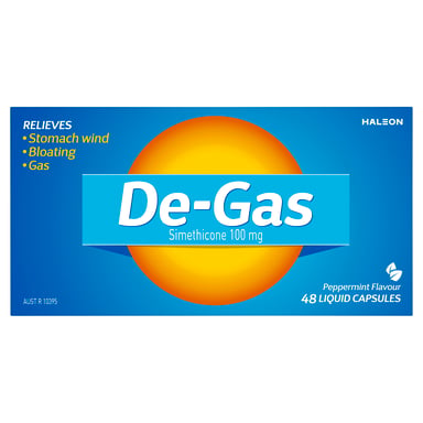 De-Gas 100mg - 48 capsules
