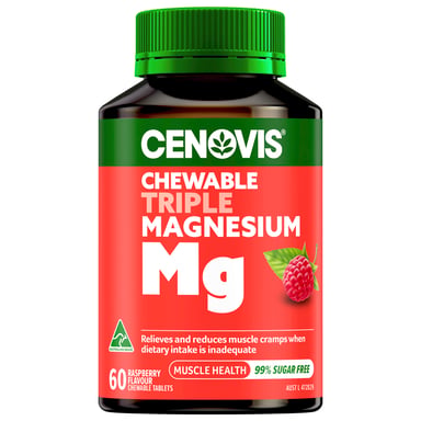 Cenovis Adult Chewable Triple Magnesium 60 chewable tablets