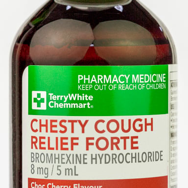 TerryWhite Chemmart Chesty Cough Relief Forte 200ml