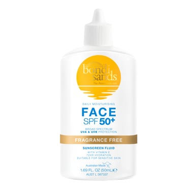 Bondi Sands SPF 50+ Fragrance Free Face Fluid 50ml