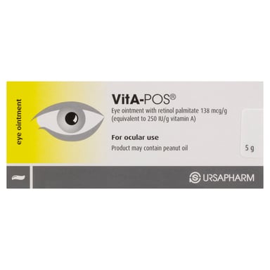 AFT Vita-POS Eye Ointment 138mcg/g X 5g