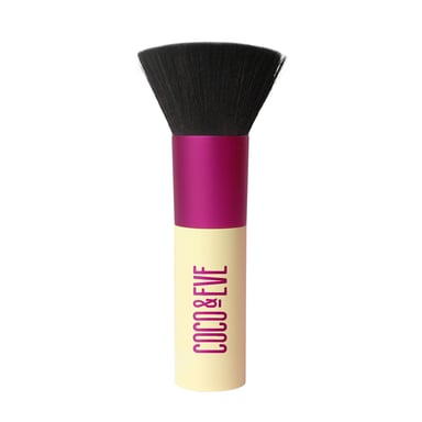 Coco & Eve Sunny Honey Deluxe Vegan Kabuki Brush 1 each