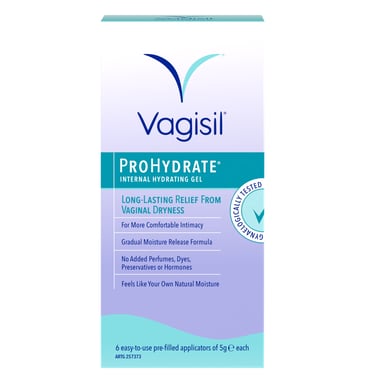 Vagisil ProHydrate Internal Hydrating Gel 5g - 6 pack