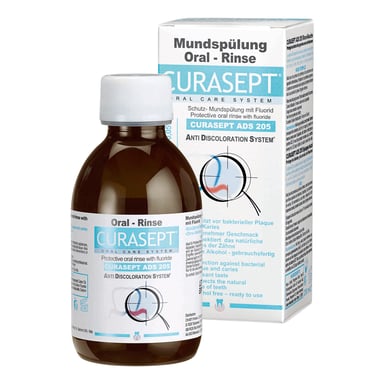 Curasept Mouth Rinse 0.05% Chlorhexidine + 0.05% Fluoride 200ml