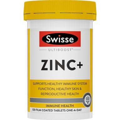 Swisse Ultiboost Zinc+ 120 tablets