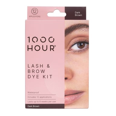 1000 Hour Eyelash Dye Dark Brown 1 each