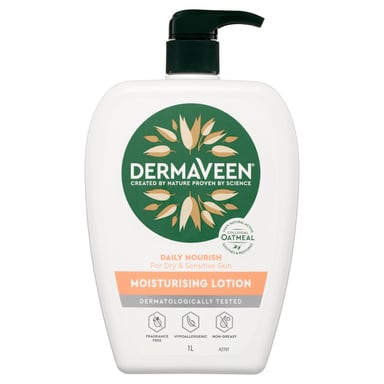 DermaVeen Daily Nourish Moisturising Lotion 1 litre
