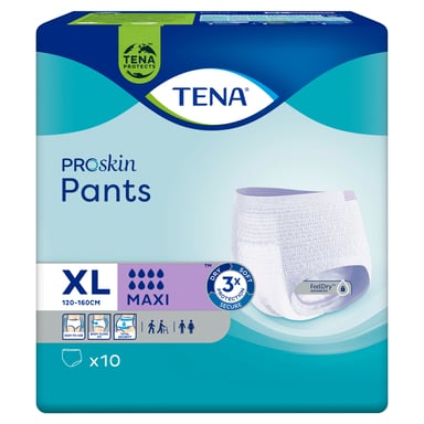 Tena Proskin Pants Maxi Extra Large 10 pack