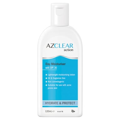 Ego Azclear Action Day Moisturiser SPF30 - 120ml