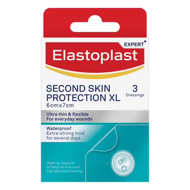 Elastoplast Second Skin Protection XL Dressing 3 strips