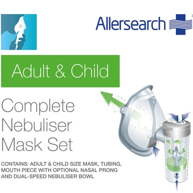 Allersearch Complete Nebuliser Kit 1 each