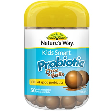 Nature's Way Kids Smart Probiotic Choc Balls 50 pack