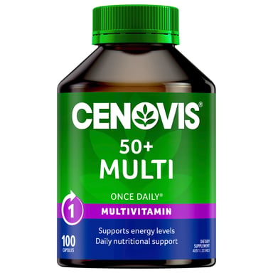 Cenovis Once Daily 50+ Multi 100 capsules