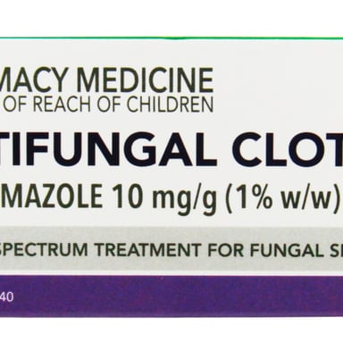 TerryWhite Chemmart Antifungal Clotrimazole Cream 50g