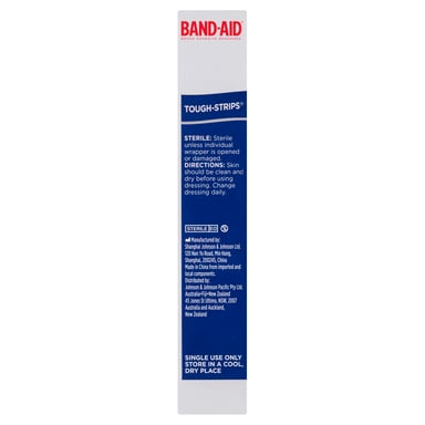 Band-Aid Tough Strips Extra Large 10 pack
