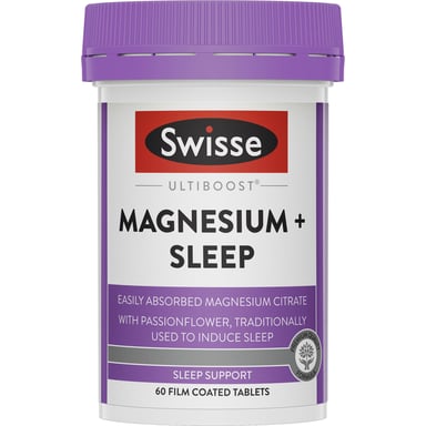 Swisse Ultiboost Magnesium + Sleep 60 tablets