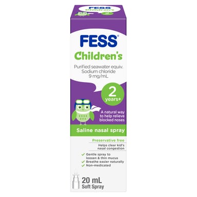 Fess Children's Nasal Saline Spray 2 Years+ 20ml