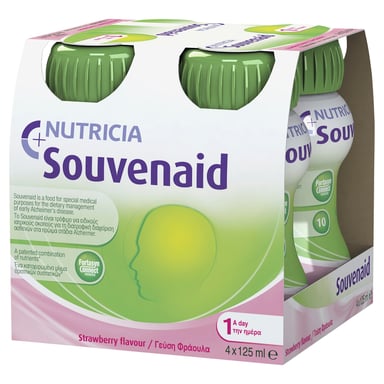 Souvenaid Strawberry 125ml - 4 pack