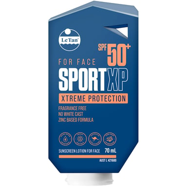 Le Tan SPF50+ SportXP Face Xtreme Protection 70ml