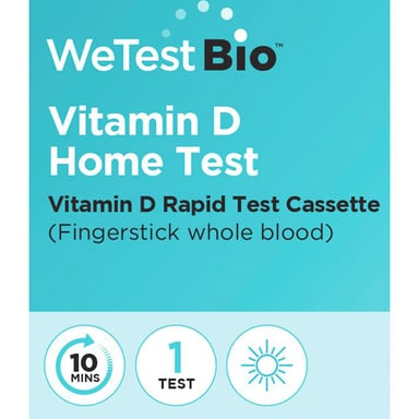 We Test Bio Vitamin D Home Test Kit 1 pack