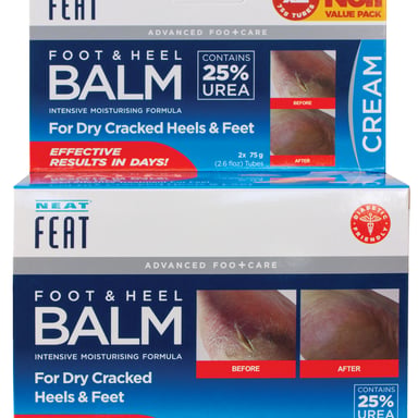 Neat Feat Foot & Heel Balm 75g - 2 pack