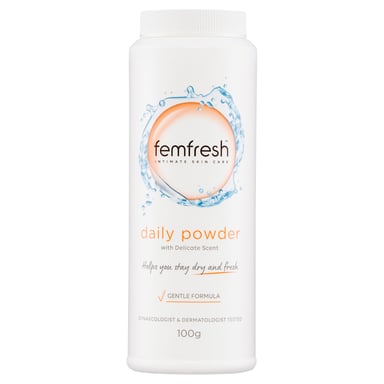 Femfresh Intimate Hygiene Powder Talc Free 100g