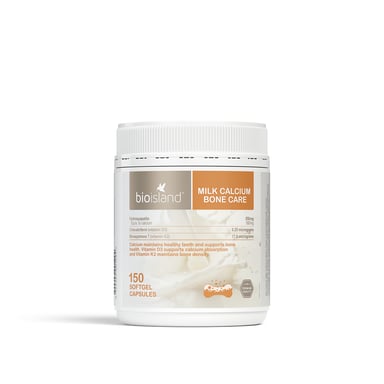 Bio Island Milk Calcium Bone Care 150 soft gel capsules