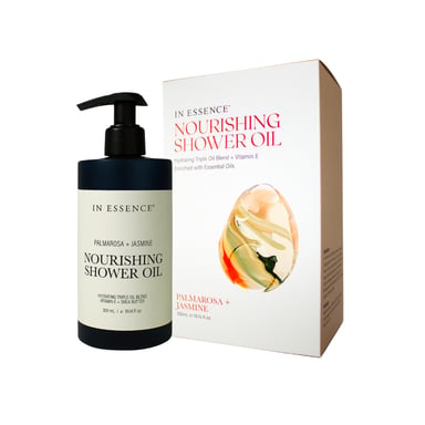 In Essence Nourishing Shower Oil Palmarosa + Jasmine 300ml