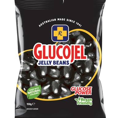 Gold Cross Glucojels Black 150g