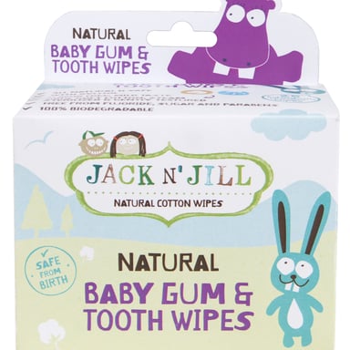 Jack N Jill Baby Gum & Tooth Wipes 25 pack