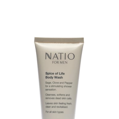 Natio Mens Body Wash Spice Of Life 50ml