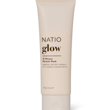 Natio Glow 10 Minute Miracle Mask 100g