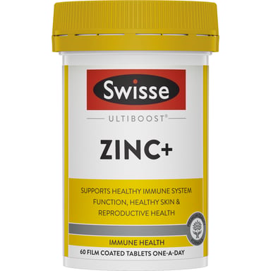 Swisse Ultiboost Zinc+ 60 tablets