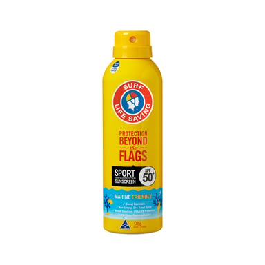 Surf Life Saving Sunscreen Sport SPF50+ Spray 175g